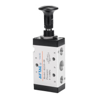 亚德客 手动控制换向阀4L210-08