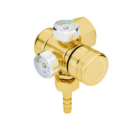 氧气表 三代全铜F型节能防摔氧气表