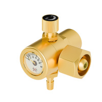 全铜防摔氧气表乙炔表丙烷表氩气表节能氧气瓶减压器 全铜3F型