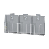 透明遥控手机盒 透明加厚三格