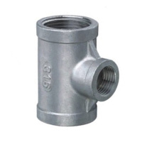 304不锈钢变径三通 DN50*20