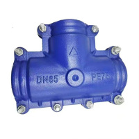 哈夫节变径三通开边堵漏器 P110*50