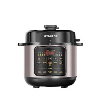 九阳智能圆形电压力锅Y-50H651 5L大容量12-24小时预约触摸控液晶显多色选择