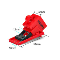 BOZZYS 卡箍式断路器锁扣 BD-D11X