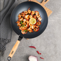 爱仕达 32cm 无涂层爆炒炒锅 CF32B8TG