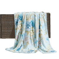 富安娜FUANNA 单层法兰绒毯\花间梦\150*200cm\900g