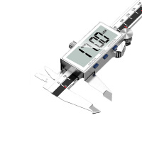 德力西 数显游标卡尺 量程0-300mm 分度值0.01mm