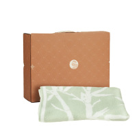 LUOLAI 罗莱 竹林听风零压毯 青玉色