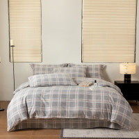 無印良品 被子 水洗磨毛四件套--休闲格调 MJ-TJ25-71