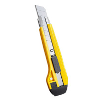得力 美工刀 黄2041