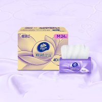 维达(Vinda )抽纸棉韧3层100抽*48包M码 纸巾 整箱