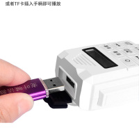 麦叶 大功率 车载扩音器宣传录音喇叭汽车无线蓝牙喊话器地摊叫卖器