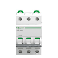 施耐德 3P空开(带辅助触点)Pro iC65N 3P D40A