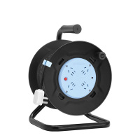 公牛(BULL)过热保护电缆卷盘插座/插合收藏排GN-8030 4位30米卷线盘工程专用