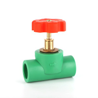 热熔PPR 管件 4分水管配件 水流开关单向慢开阀门 ppr自来水管截止阀