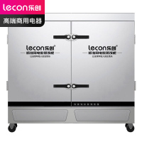 乐创(lecon)商用蒸饭柜 学校企业酒店食堂单门蒸箱蒸包炉馒头炉 24盘机械款 LC-J-ZJX24