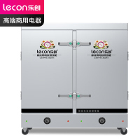 乐创(lecon)商用蒸饭柜 学校企业酒店食堂单门蒸箱蒸包炉馒头炉 24盘定时款 LC-J-ZFD24