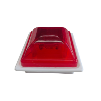 宙明 ZM-XP46 8W IP65 DC5.2V 5000K 防外破 太阳能警示灯(计价单位:盏)红白色