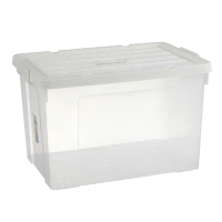 百晟长恒 BSCH-A78D 15L白盖透明 防水防潮透明整理 收纳箱 (计价单位:个) 透明