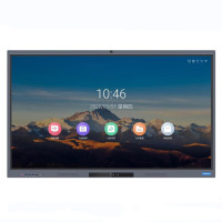 创维(Skyworth)75英寸双系统会议平板 20点红外手写触控一体机 配投屏器+移动推车CV3H750G6+