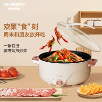 创维/SKYWORTH 4L 两档旋转调节 多功能家用电火锅 F25-CR