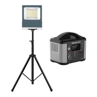 尚为(SEVA) SZSW3300 300W 光源LED IP42 220V 5700K LED应急灯 1.00 盏/套 (计价单位:套) 灰黑色