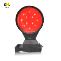 LH3810B 3W IP65 常亮12h 频闪30h 电压DC3.7V 光源颜色红 双面警示灯 (计价单位:盏) 黑色