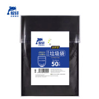 鲸轩 L303 70cm*90cm 50只/包 加厚型 垃圾袋(计价单位:包)黑色