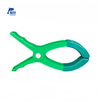 鲸轩 JX-TJ002-5 塑料夹 1.00 盒/个 (计价单位:个) 绿色