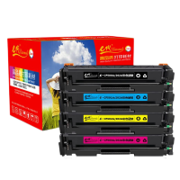 e代 CF500A硒鼓带芯四色套装尊享版 适用惠普MFP M254dnM281cdwM281fdn四色(单位:套)