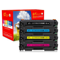 e代 CF400A/201A硒鼓四色套装尊享版 适用惠普M252NM252DW/M277N/M277DW四色(单位:套)