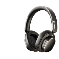 飞利浦(PHILIPS) TAH5519 头戴式无线蓝牙耳机 蓝牙5.4 Hi-Fi双金标音质(单位:个)黑色