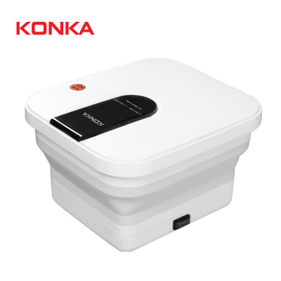 康佳(KONKA) KZYP-5007-T 家用足浴盆5007泡脚桶电动加热恒温洗脚盆沐足浴足可折叠便携7L(单位:台)