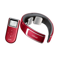 攀高(PANGAO) P7+PG-2645RL 颈椎按摩仪腰腹部按摩仪套装 组合装 (单位:套) 中国红