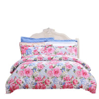 富安娜(fuanna)磨毛四件套群芳尽艳被套:203*229cm 床单:230*240cm套:74*48cm(单位:套)