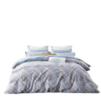 梦洁家纺 40s纯棉印花四件套绮梦清歌 被套:200*230CM床单:230*240CM枕套:74*48CM(单位:套)