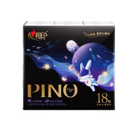 恒安PC320心相印品诺黑色自由之境香氛18包装四层手帕