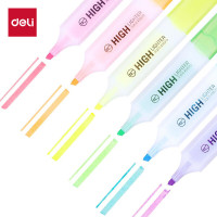 得力 S628 6色 荧光笔 6支 /袋