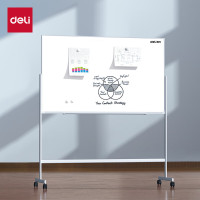 得力 白板 150*90cm 升降白板教学办公可擦写白板