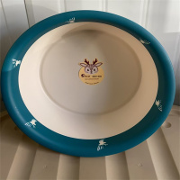 哲俏ZQ-7460哲俏36cm鹿趣卡通中号盆