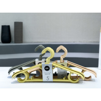 哲俏ZQ-7674时尚防滑旋转塑料衣架(5个装)