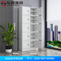 850#五节凭证柜