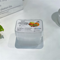 哲俏ZQ-7171一次性1000ml方形打包餐盒5套装/组