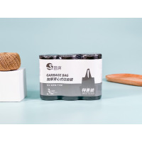 哲俏ZQ-7474加厚背心式垃圾袋45*60(50只*3卷)