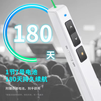 得力 2802G 激光笔翻页笔(白)/支