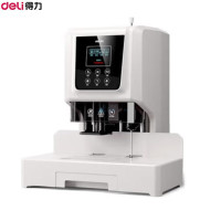 得力 GB504 半自动热熔胶管财务凭证装订机