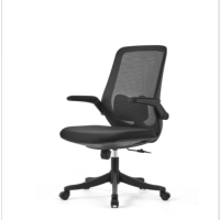 富利莱家具 313B 精品软面翻扶手蝴蝶底盘办公座椅