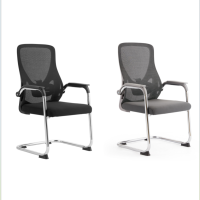 富利莱家具 535C 精品进口特网+坐垫乱麻布办公椅