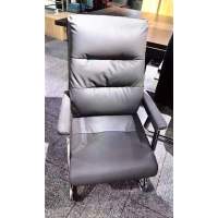 富利莱 高档可旋转办公椅电脑椅会议椅弓形椅家用人体工学椅加厚高背会议椅子