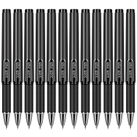 得力S73中性笔1.0mm子弹头(黑)